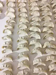 Three fresh dumplings