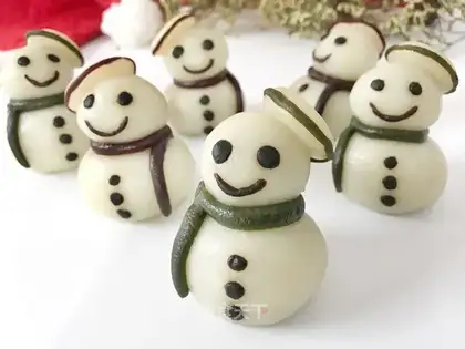 Christmas ice doll