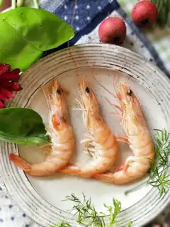 Salmon shrimp