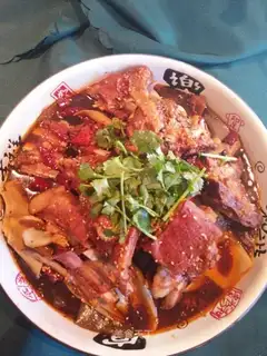 Red lamb pot