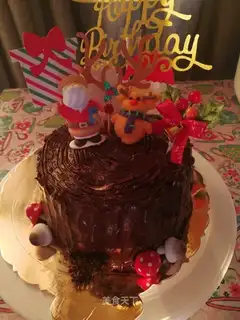 Chocolate stake cake