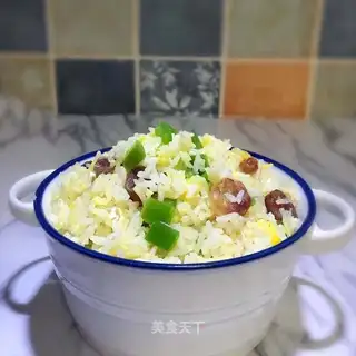 Pepper sausage fried rice
