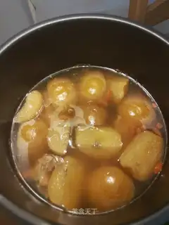 The apple crumb soup
