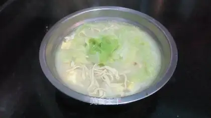 Tofu soup