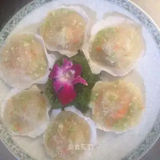 Garlic scallops