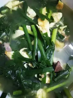Pork and egg soup