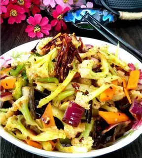 Spicy, spicy, spicy veggies
