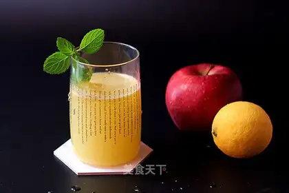 Lemon apple juice