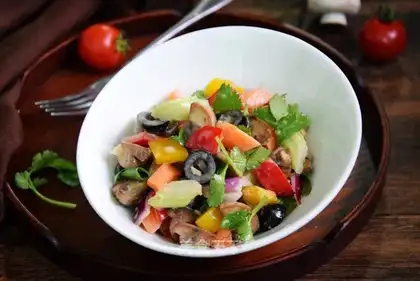 Mushroom salad