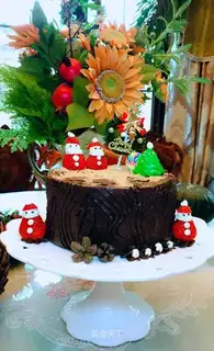 New Year's stake cake