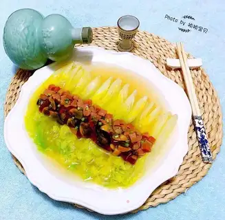 Ham omelet doll