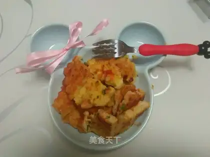 Rice omelet