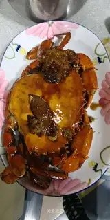Fried sea crab