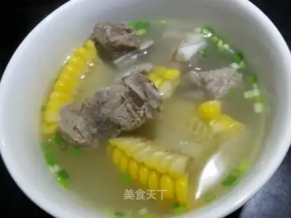 Stereo corn soup