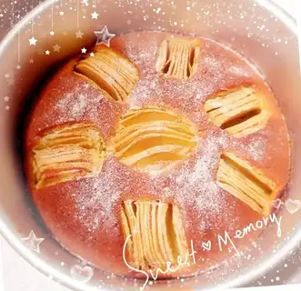 Apple pound cake