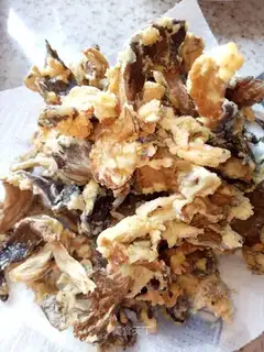 ♪ Fries of fresh mushrooms ♪