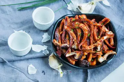 Roasted squid