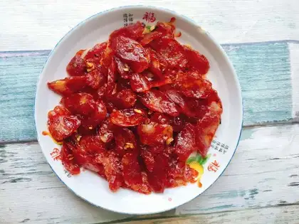 Garlic sausage