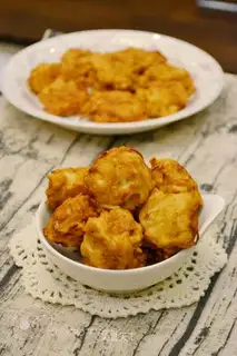 ♪ White radish fried balls ♪