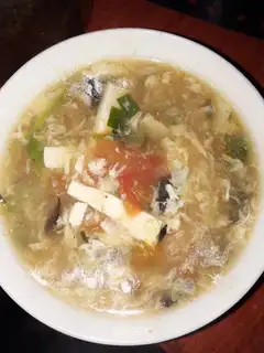Sour tofu soup