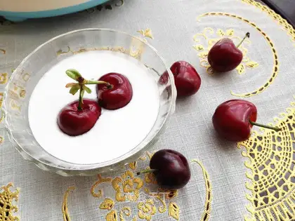 It's raw yogurt