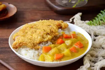 Curry curry pork chops