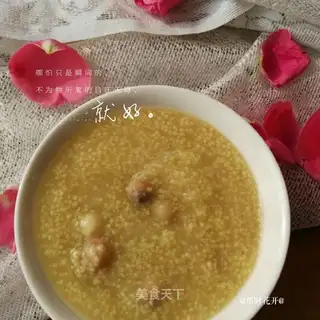 Lotus rice porridge