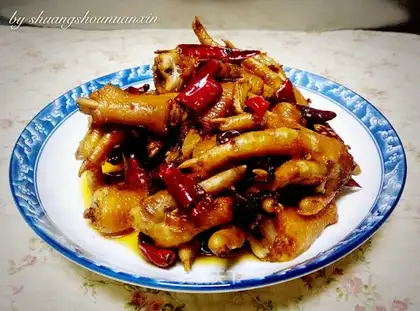 Dry chicken claws