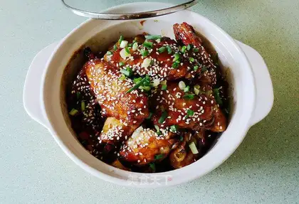 Coke chicken wings