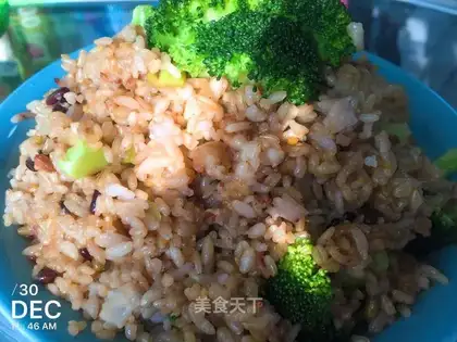 Orchid makes rice