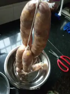 Homemade corn sausages