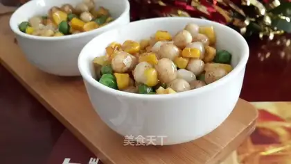 ♪ The corn peas ♪