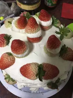 Strawberry cake