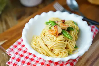 Seafood bean aces