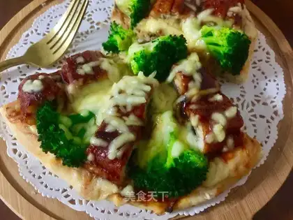 The eel pizza