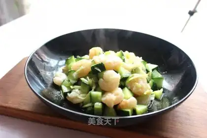 cucumber shrimp