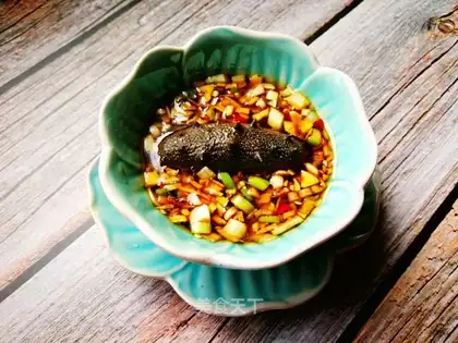 Juicy sea cucumber
