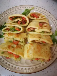 Shrimp eggcake