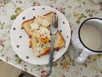 Toast eggs