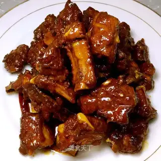 Red burn ribs