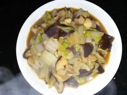 A mushroom stew