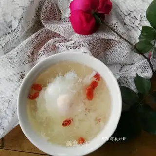 The rice is full of eggs