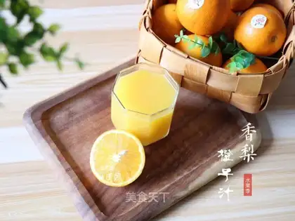 Pear orange juice