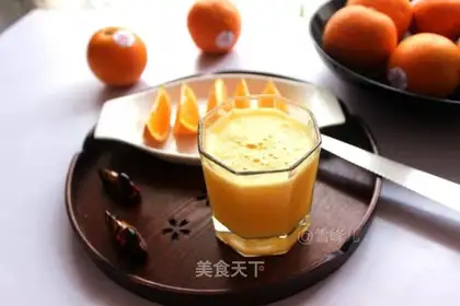 A strong orange juice