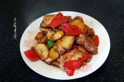 Creamed pepper potato chips