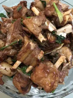 Red lamb chops