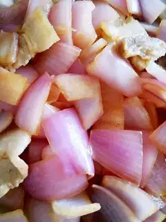 Fry onions