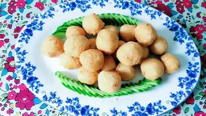 Chicken shrimp meatballs