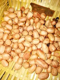 Five peanuts