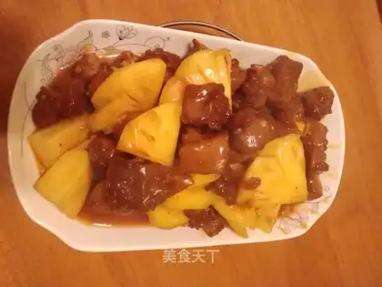Pineapple ribs